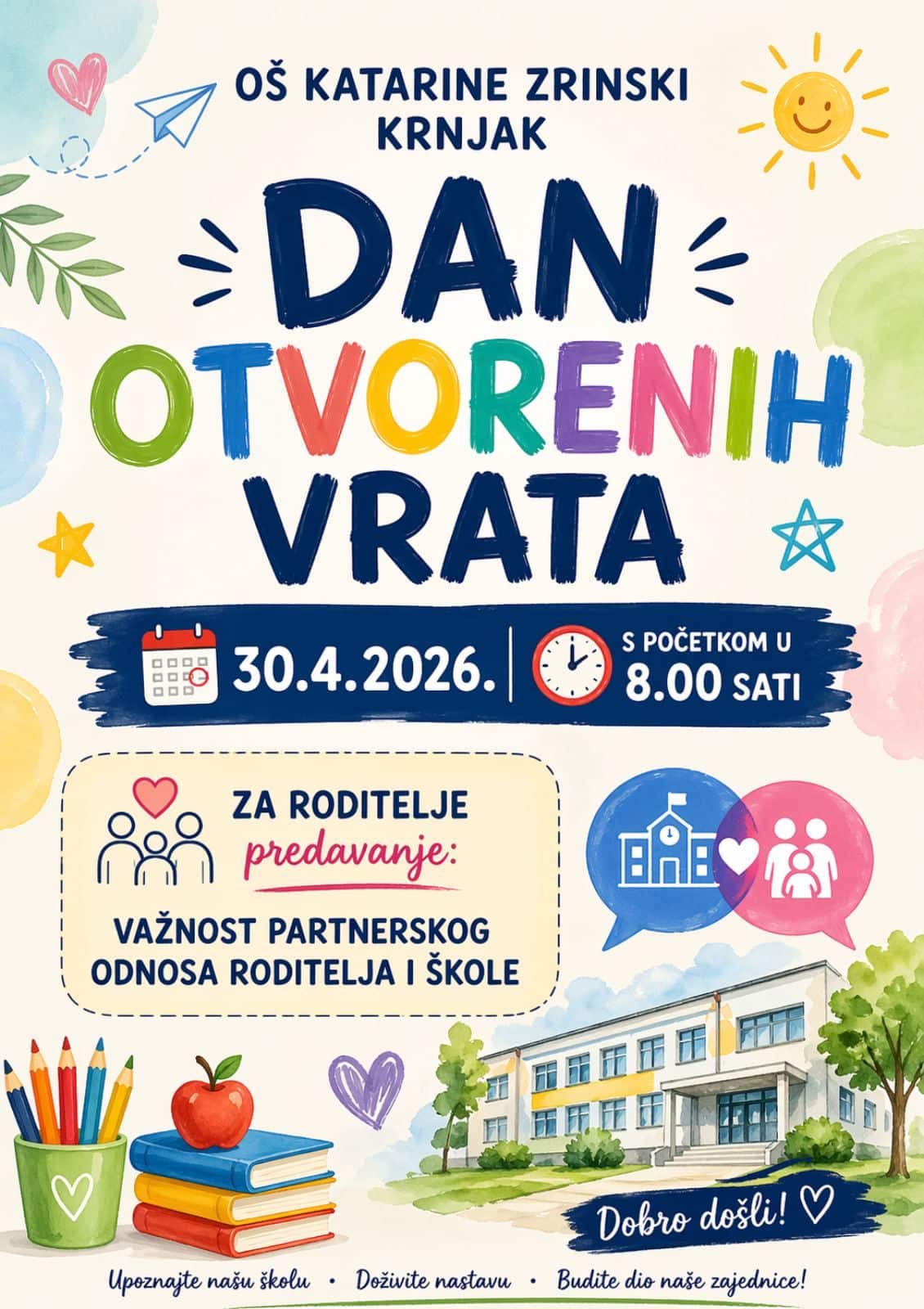Pročitajte više o članku Dan otvorenih vrata